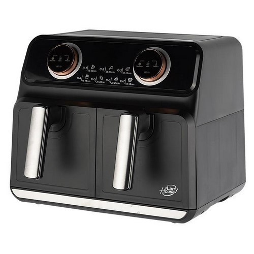 FREIDORA LARRY HOUSE LH2057 SIN ACEITE DOBLE CESTA
